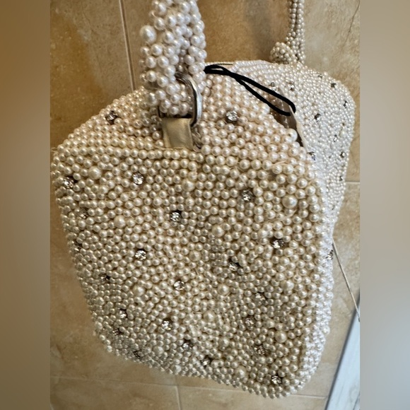 ZARA PEARL MINI DUFFEL BAG BRIDAL - Picture 15 of 16